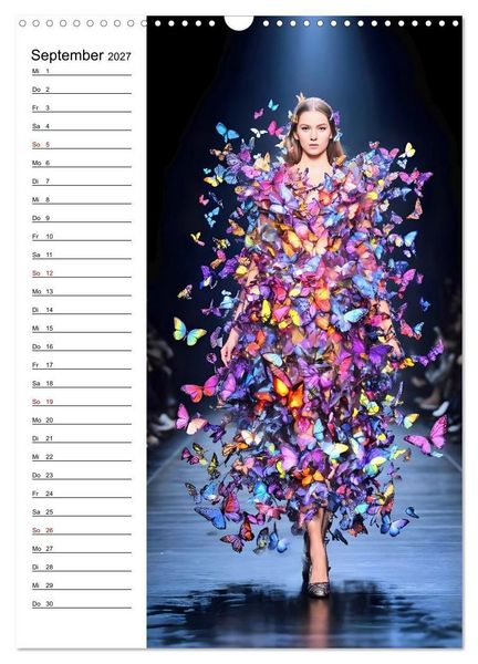Produktbild: Impossible Couture - Futuristische Mode jenseits von Schwerkraft und Realit&auml;t (Wandkalender 2027 DIN A3 hoch), CALVENDO Monatskalender