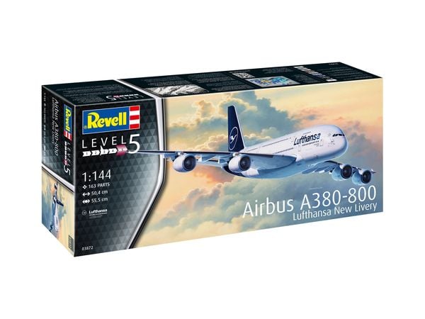 Revell - Airbus A380-800 Lufthansa New Livery