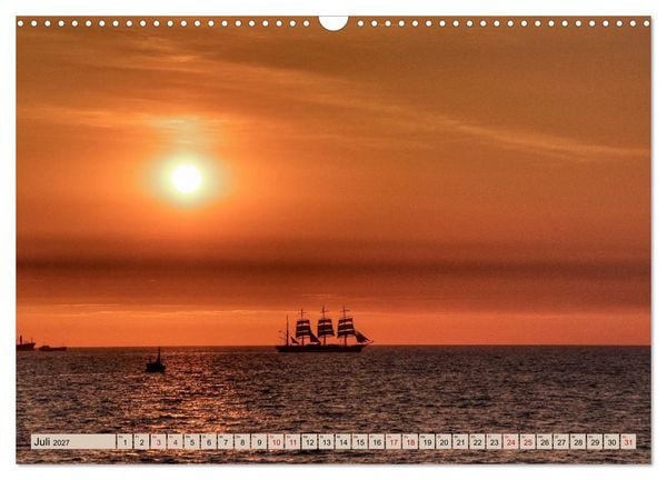 Produktbild: Hanse Sail - Rostock. Du bist so sch&ouml;n (Wandkalender 2027 DIN A3 quer), CALVENDO Monatskalender