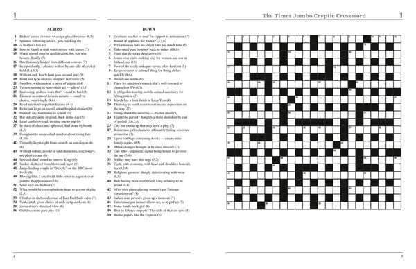 Produktbild: The Times Jumbo Cryptic Crossword Book 15