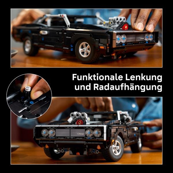 Produktbild: LEGO Technic 42231 Fast and Furious Dodge Charger R/T Auto, Modellbau