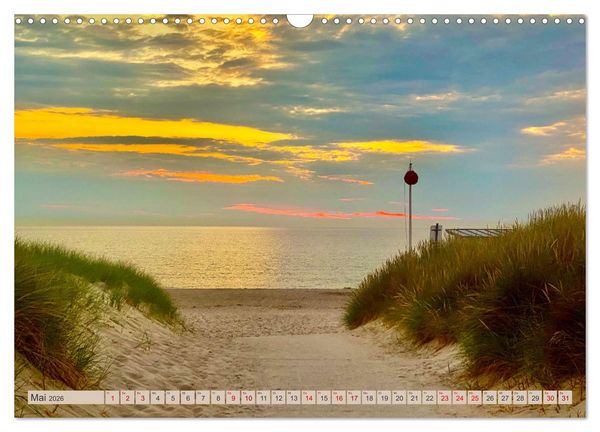Produktbild: Fischland zwischen Ostsee und Bodden (Wandkalender 2026 DIN A3 quer), CALVENDO Monatskalender