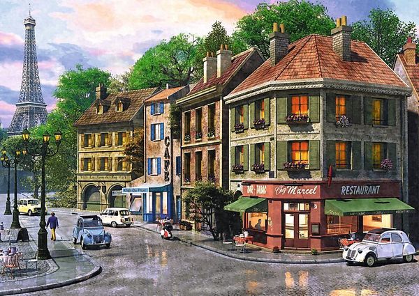 Produktbild: Puzzle 6000 - Stra&szlig;e in Paris