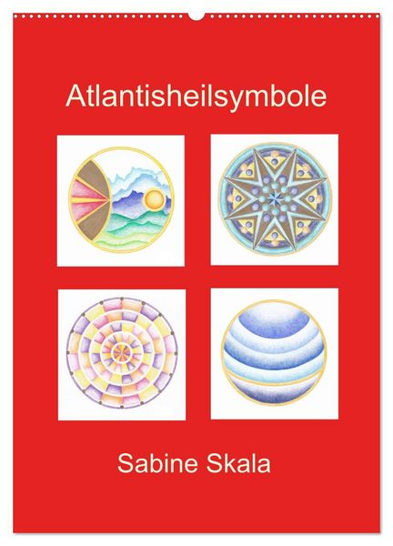 Produktbild: Atlantisheilsymbole (Wandkalender 2027 DIN A2 hoch), CALVENDO Monatskalender