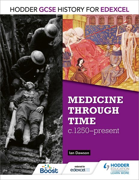 Produktbild: Hodder GCSE History for Edexcel: Medicine Through Time, c1250-Present