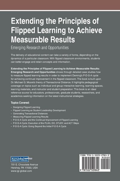 Produktbild: Extending the Principles of Flipped Learning to Achieve Measurable Results