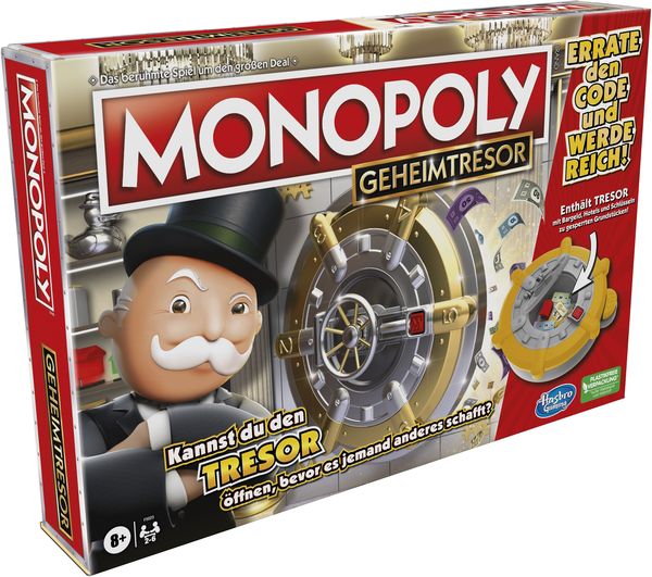 Hasbro - Monopoly Geheimtresor