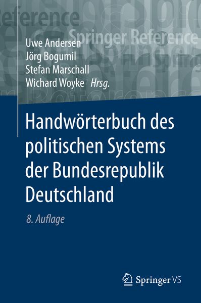 Produktbild: Handw&ouml;rterbuch des politischen Systems der&nbsp;Bundesrepublik Deutschland