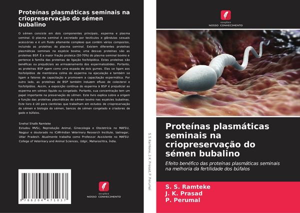 Produktbild: Prote&iacute;nas plasm&aacute;ticas seminais na criopreserva&ccedil;&atilde;o do s&eacute;men bubalino
