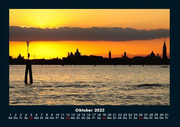 Produktbild: Venedig 2025 Fotokalender DIN A4