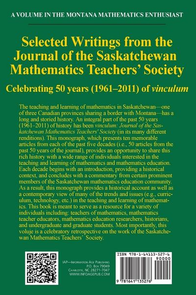 Produktbild: Selected Writings from the Journal of the Saskatchewan Mathematics Teachers' Society