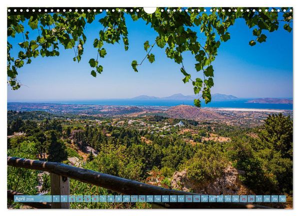 Produktbild: Insel Kos in Griechenland (Wandkalender 2026 DIN A3 quer), CALVENDO Monatskalender