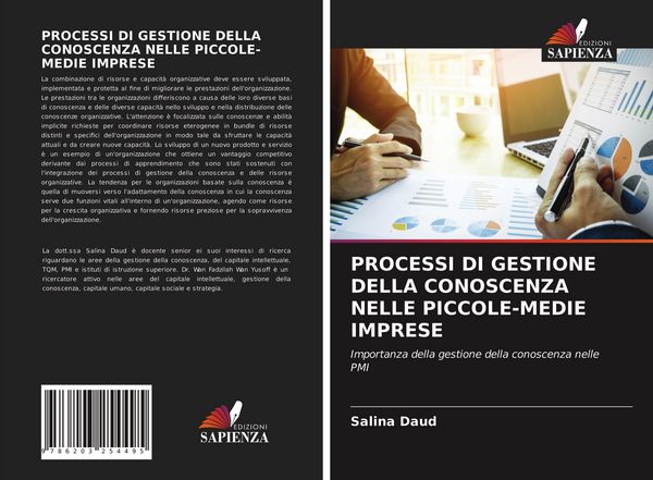 Produktbild: Processi Di Gestione Della Conoscenza Nelle Piccole-Medie Imprese