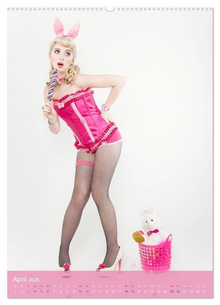 Produktbild: PinUp Girls 50er Jahre (Wandkalender 2026 DIN A2 hoch), CALVENDO Monatskalender