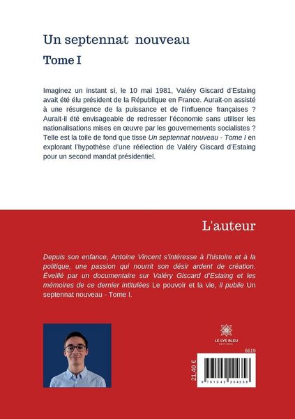 Produktbild: Vincent, A: Septennat nouveau Tome I