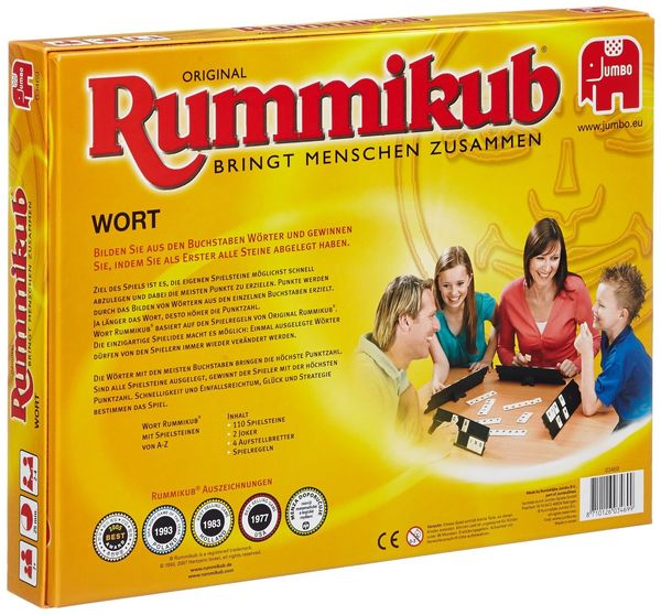 Jumbo Spiele GmbH - Word Rummikub : Le jeu de lettres basé sur le