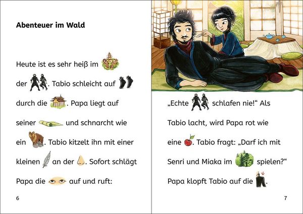 Produktbild: Bildermaus - Abenteuer mit den Ninjas