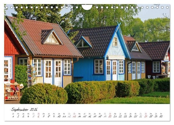 Produktbild: Litauen und Lettland (Wandkalender 2026 DIN A4 quer), CALVENDO Monatskalender