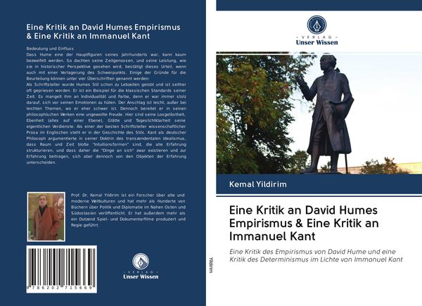 Produktbild: Eine Kritik an David Humes Empirismus & Eine Kritik an Immanuel Kant