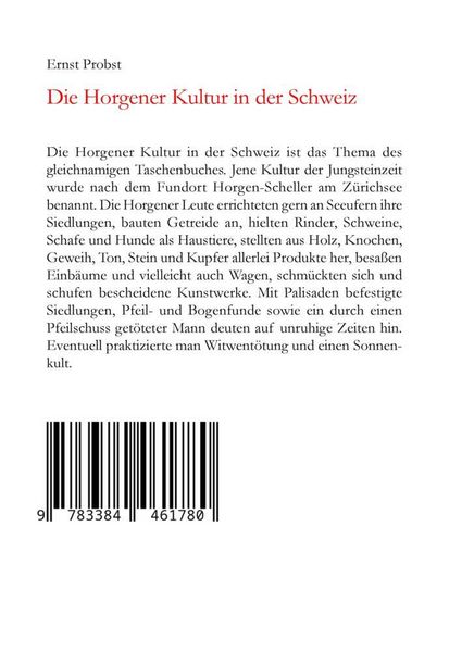 Produktbild: Die Horgener Kultur in der Schweiz
