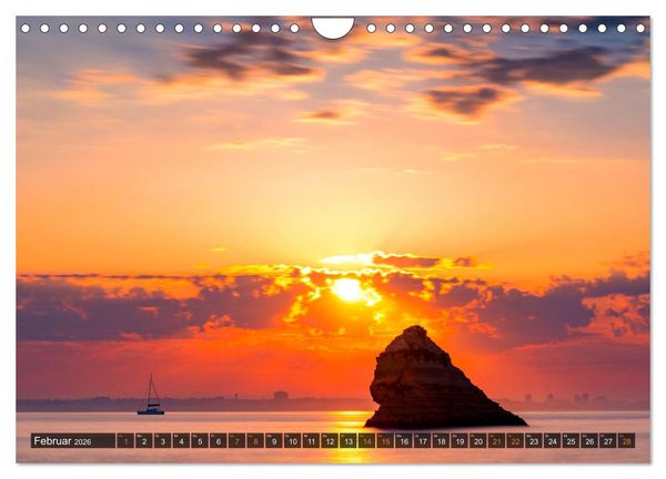 Produktbild: ALGARVE - Urlaub f&uuml;r die Seele (Wandkalender 2026 DIN A4 quer), CALVENDO Monatskalender