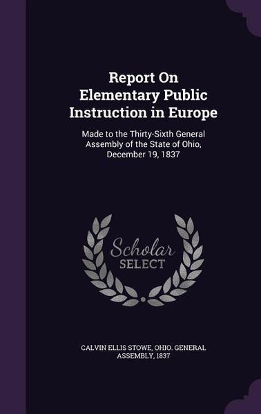 Produktbild: Report On Elementary Public Instruction in Europe