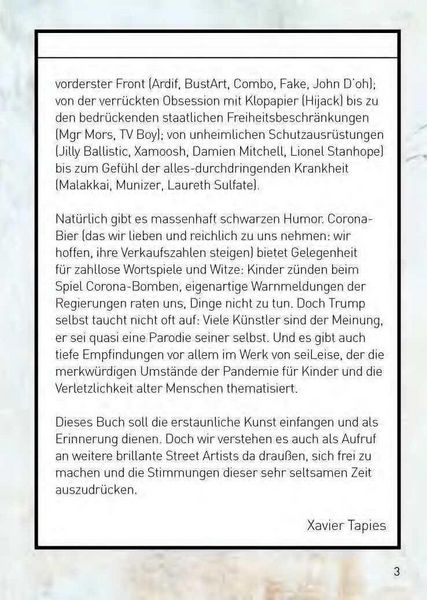 Produktbild: Street Art in Zeiten von Corona
