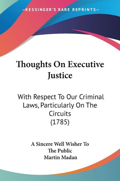 Produktbild: Thoughts On Executive Justice