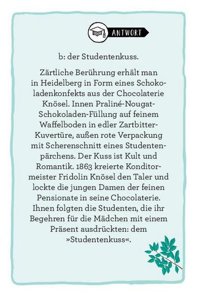 Produktbild: Heidelberg. Das Heimat-Quiz