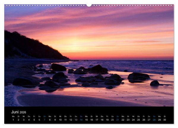 Produktbild: Sonnenunterg&auml;nge (hochwertiger Premium Wandkalender 2026 DIN A2 quer), Kunstdruck in Hochglanz