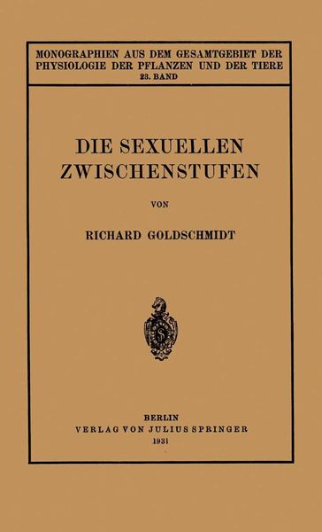 Produktbild: Die Sexuellen Zwischenstufen