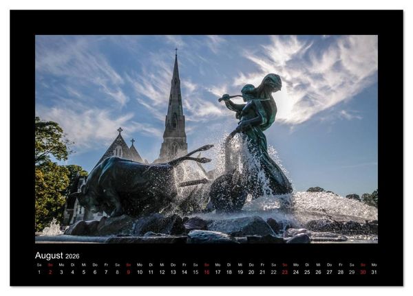 Produktbild: Kopenhagen (Tischkalender 2026 DIN A5 quer), CALVENDO Monatskalender