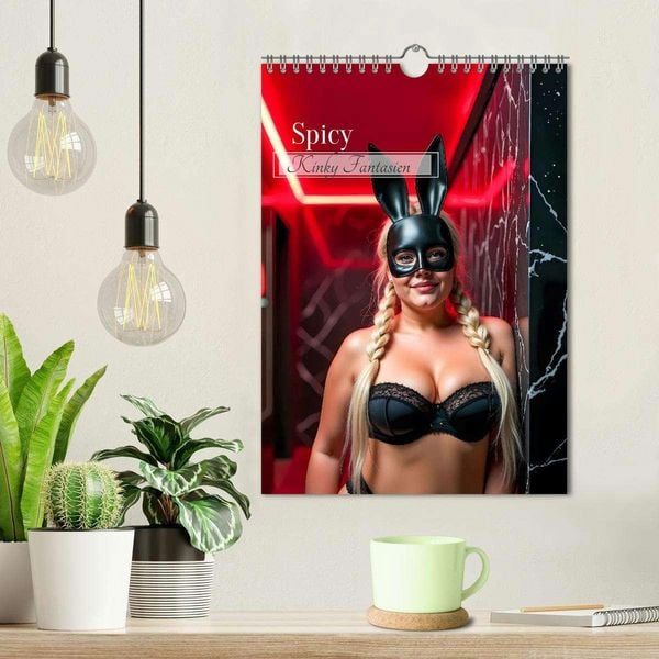 Produktbild: Spicy - Kinky Fantasien (Wandkalender 2026 DIN A4 hoch), CALVENDO Monatskalender