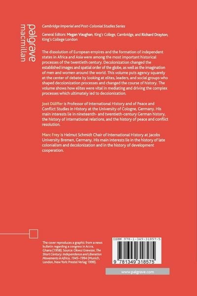 Produktbild: Elites and Decolonization in the Twentieth Century