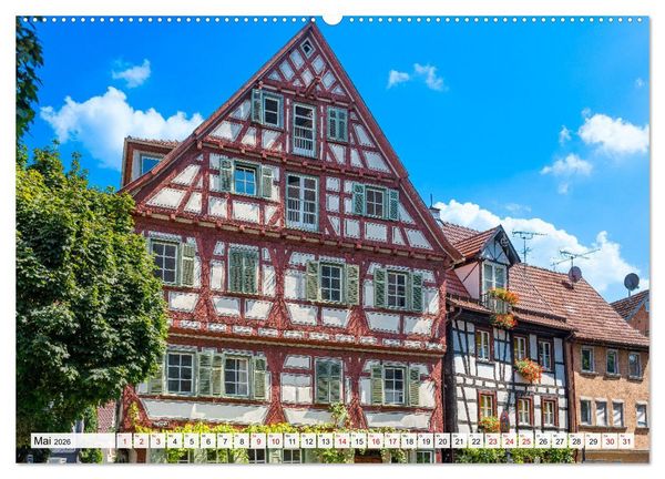 Produktbild: Ein Spaziergang durch Esslingen (Wandkalender 2026 DIN A2 quer), CALVENDO Monatskalender