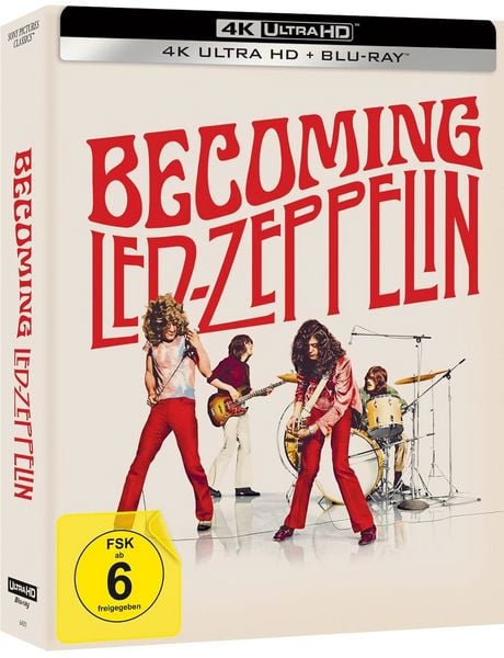 Produktbild: Becoming Led Zeppelin (Collector's Edition) (4K Ultra HD) (+ Blu-ray)