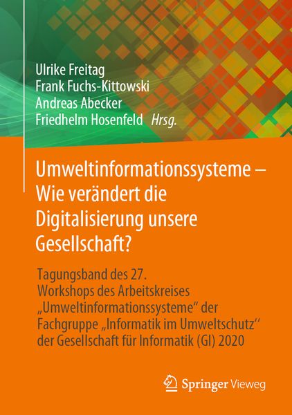 Produktbild: Umweltinformationssysteme &ndash; Wie ver&auml;ndert die Digitalisierung unsere Gesellschaft?