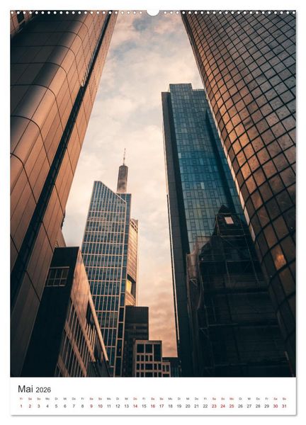 Produktbild: Frankfurt am Main, eine Stadt voller Magie (hochwertiger Premium Wandkalender 2026 DIN A2 hoch), Kunstdruck in Hochglanz