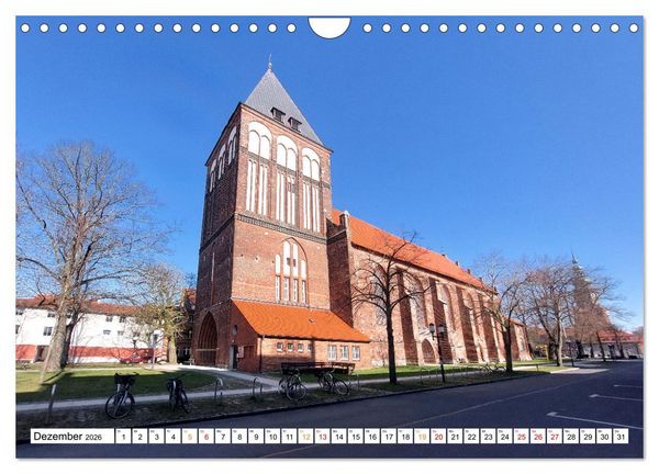 Produktbild: Einladung nach Greifswald (Wandkalender 2026 DIN A4 quer), CALVENDO Monatskalender