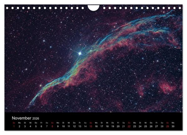 Produktbild: Die Galaxie im Garten (Wandkalender 2026 DIN A4 quer), CALVENDO Monatskalender