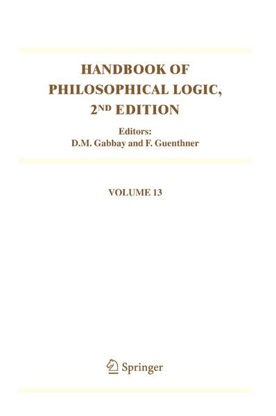 Produktbild: Handbook of Philosophical Logic