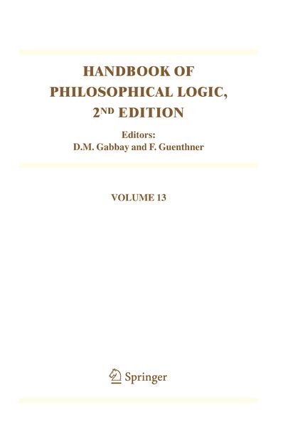 Produktbild: Handbook of Philosophical Logic