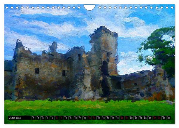 Produktbild: Castles of Scotland (Wall Calendar 2026 DIN A4 landscape), CALVENDO 12 Month Wall Calendar
