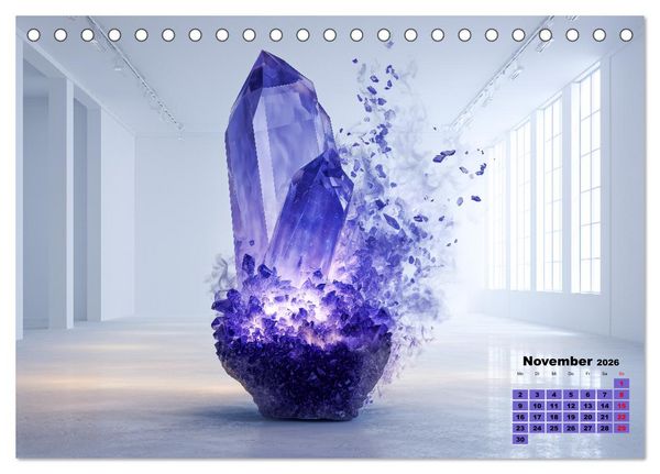 Produktbild: Wir schenken uns nichts zu Weihnachten - Kunst Geschenkkalender (Tischkalender 2026 DIN A5 quer), CALVENDO Monatskalender