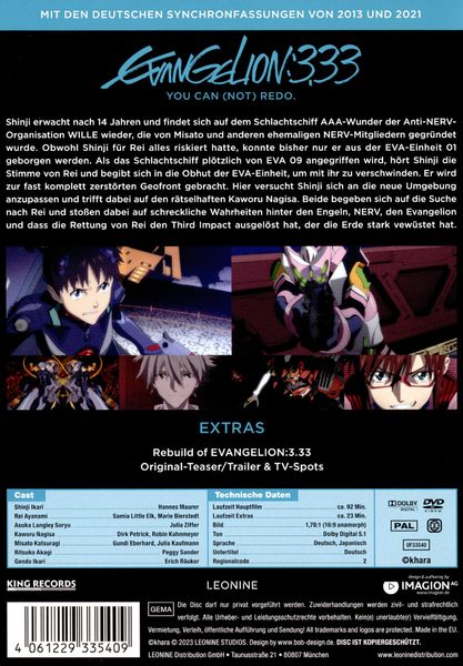 Produktbild: Evangelion: 3.33 - You can (not) redo