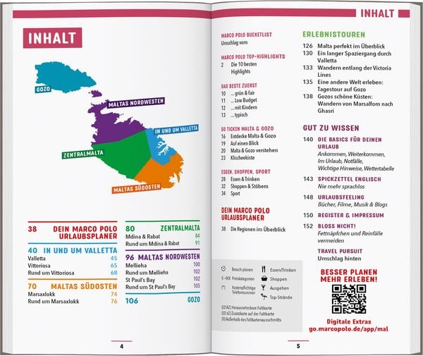 Produktbild: MARCO POLO Reiseführer Malta & Gozo