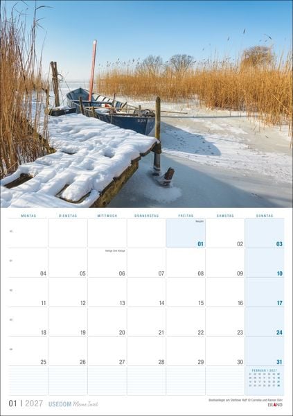 Produktbild: Usedom &hellip;meine Insel Kalender 2027