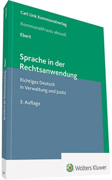 Produktbild: Sprache in der Rechtsanwendung