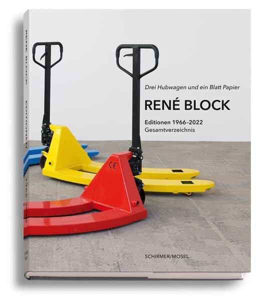 Produktbild: Drei Hubwagen und ein Blatt Papier