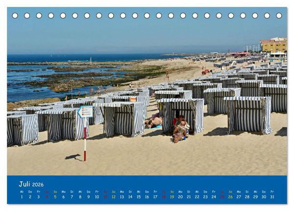 Produktbild: Der Norden von Portugal (Tischkalender 2026 DIN A5 quer), CALVENDO Monatskalender